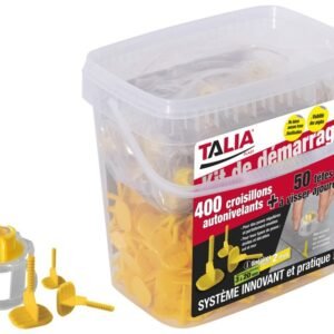 Self-leveling spacer starter kit + screw-on heads